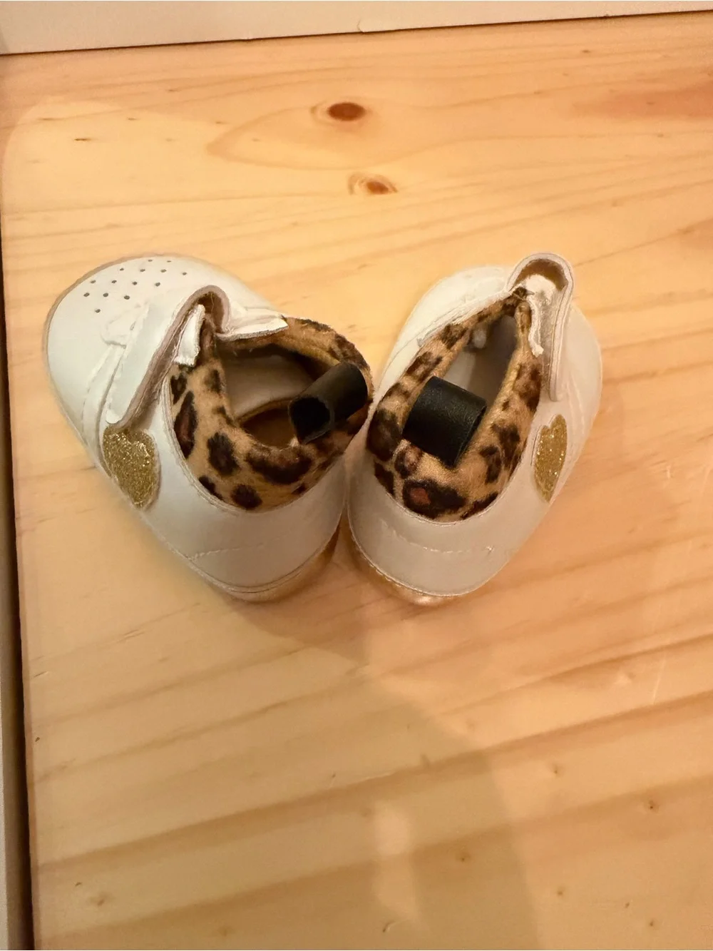 Little Me Heart Sparkle Baby Shoes